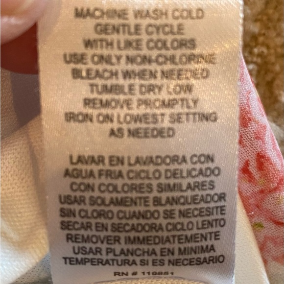 Heart & Soul White Floral High Low Dress XS - Picture 9 of 9